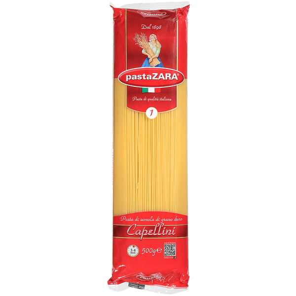 Pasta Zara Макароны №001 Капеллини 500г (20)_0