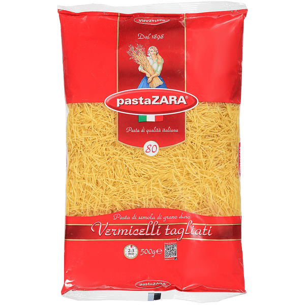 Pasta Zara Макароны №080 Вермишель 500г (20)_0