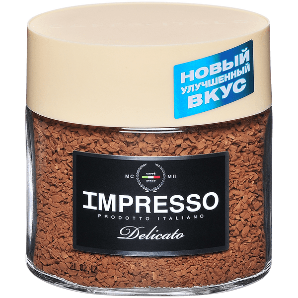 Кофе Impresso Delicato100г субл (6) стекло_0