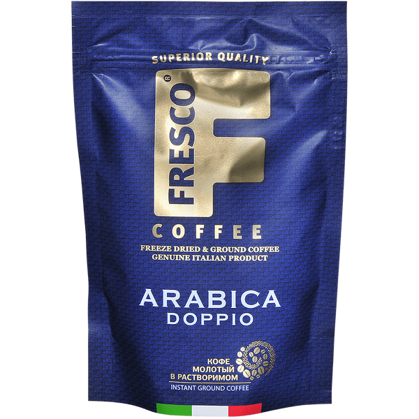 Кофе FRESCO Arabica Doppio 75г субл.с доб.молот (20)_0