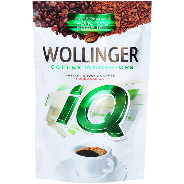 Кофе WOLLINGER IQ 75г субл.с доб.молотого (20) м/у_0