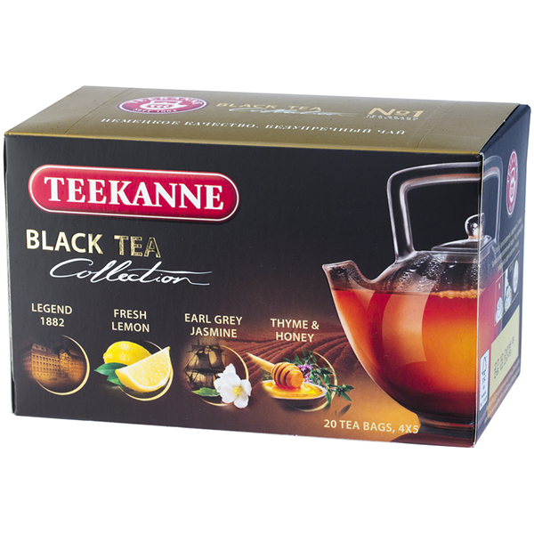 TKN ассорти черных чаев / Black tea collection пак 20*2г(10)_0