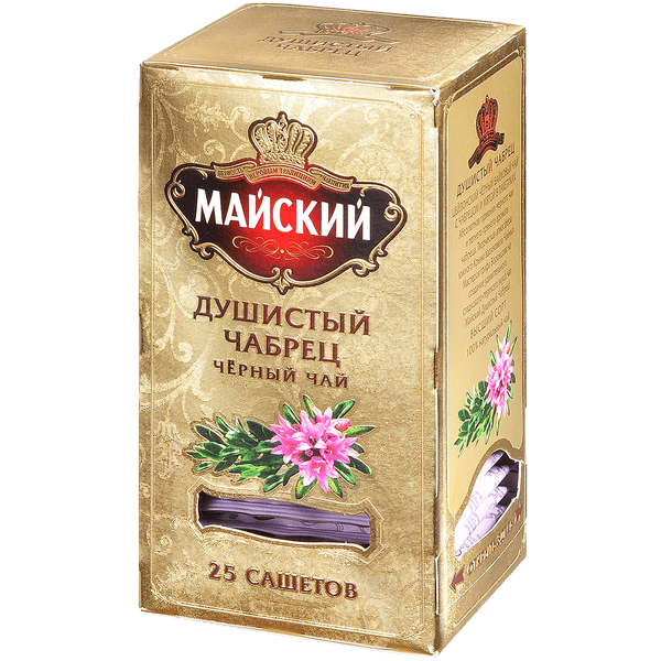 чай Майский ф.пак "Душистый Чабрец" 25*2г (12) ф/к_0