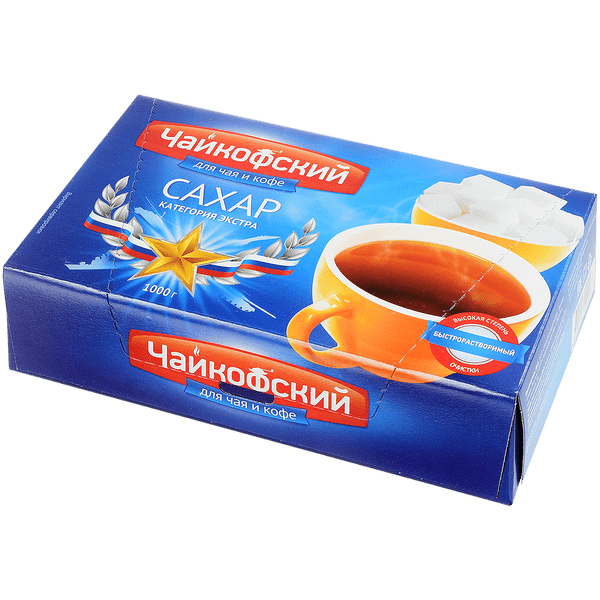 Сахар кусковой Чайкофский ГОСТ Т20х1кг._0