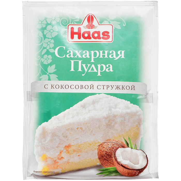 ПецХ ХААС Сахарная пудра с кокосовой стружкой 80г (10)_0