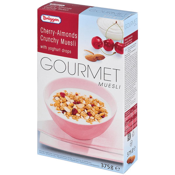 Брюгген Мюсли Gourmet Cherry-Almonds 375г (8)_0