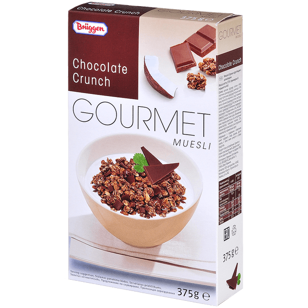 Брюгген Мюсли Gourmet Chocolate Crispy 375г (8)_0