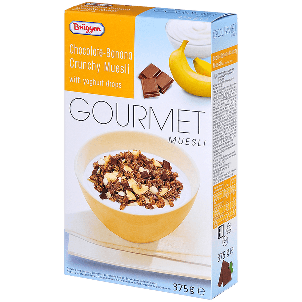 Брюгген Мюсли Gourmet Banana-Chocolate 375г (8)_0