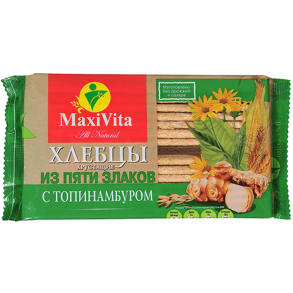 Хлебцы "Maxi Vita" Топинамбур/5зл. 150г (20)_0