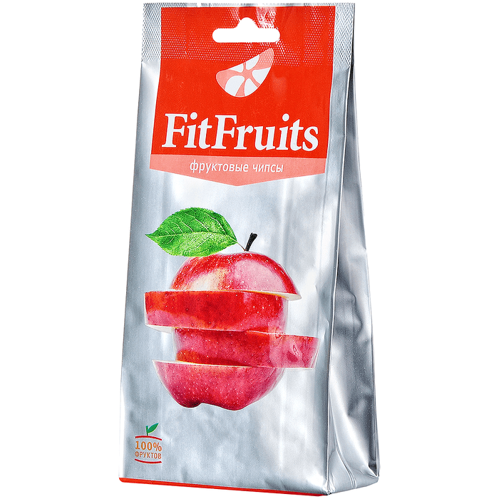 FitFruits Фруктовые чипсы Яблоко 20г (48)_0