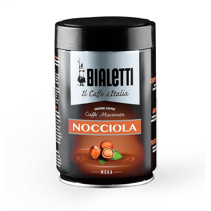 Кофе молотый Bialetti MOKA NOCCIOLA HAZELNUT 250г (8) ж/б_0