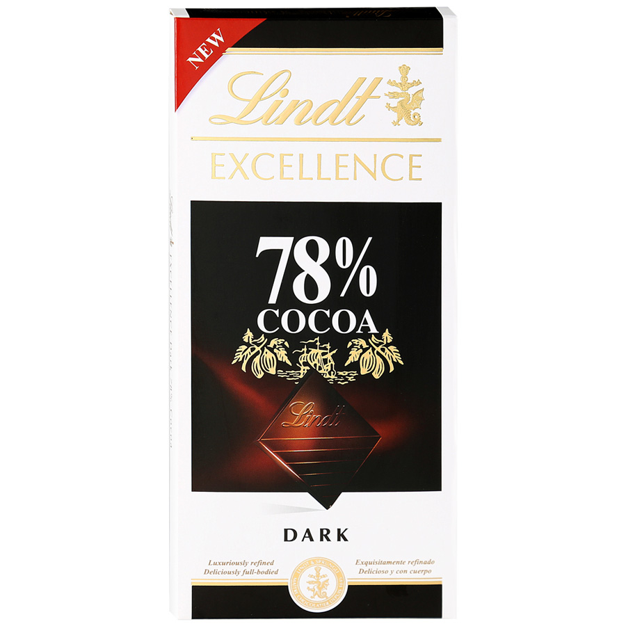 Lindt 400297 шоколад Экселленс 78% Какао 100г (20) НОВ_0