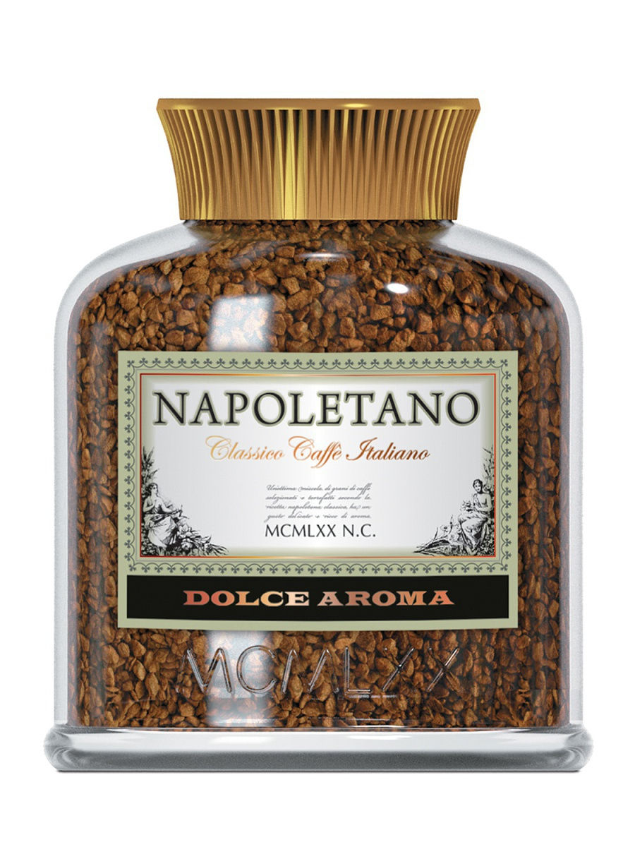 Кофе "Napoletano Dolce Aroma" 100г субл (12) стекло_0