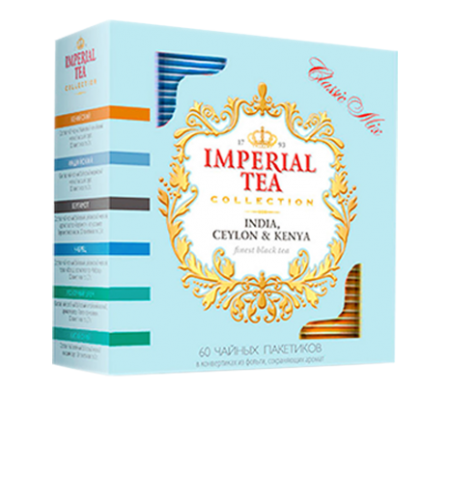 Imperial Tea Collection "Classic Mix", 60 пакетиков._0