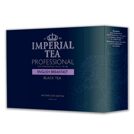 Imperial Tea Professional "Английский завтрак", 20 пакетиков_0