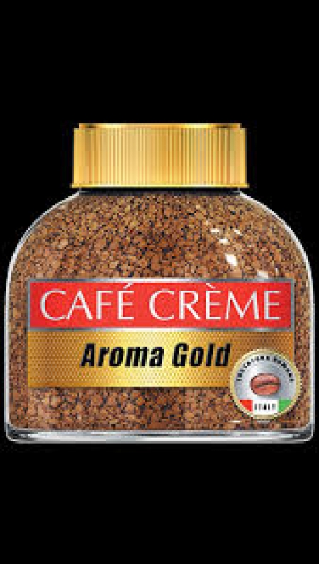 Кофе Cafe Creme Aroma Gold 100г сублим (6) стекло_0