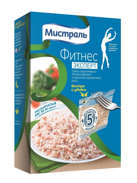 Рис МИСТРАЛЬ Фитнес Эксперт 5х80 г к/к_0