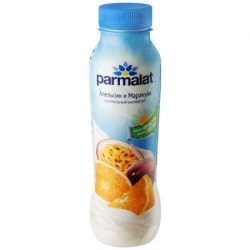 Parmalat Биойогурт питьевой Апельсин-Маракуйя 290г пэт