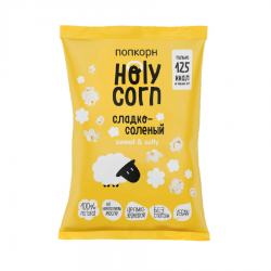 Holy Corn Попкорн "Сладко-соленый" 80г (10)