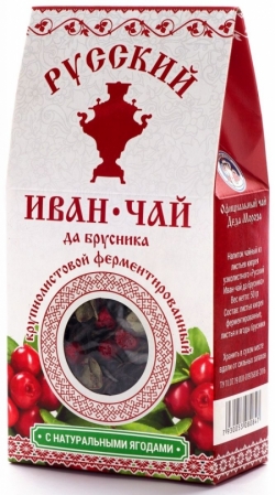  Русский Иван-Чай с брусникой, 50г