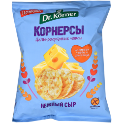 Dr.Korner Чипсы Кукурузно-Рисовые Сыр 50г (28)