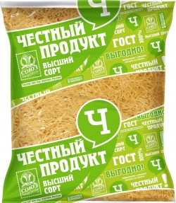 Макароны Честный продукт Паутинка 400г (12)