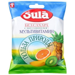 PERFETTI van MELLE ед диабед Зула Мультивитамин 60г (20) пак