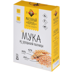 МаслКороль Мука из зародышей пшеницы 300г (20)К
