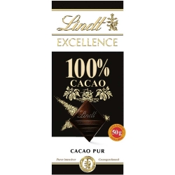 Lindt 400341 шоколад Экселленс 100% Какао 50г (18)НОВ