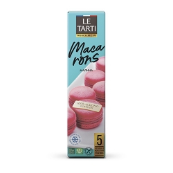 MACARONS LETARTI пирожное с малиной 60г (12)