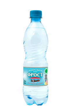 Вода минеральная без газа “ФРОСТ” 0,5 л.