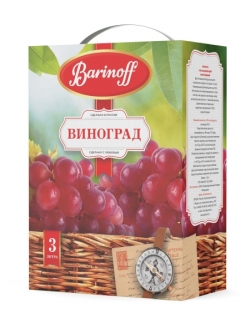 Напиток Виноград красный, 3л