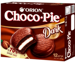 ORION Конд изделие "Choco Pie Dark" 12шт*30г (8)